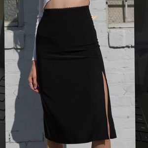 Brandy Melville Flower Phoebe Skirt